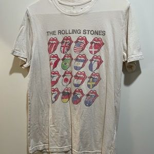 Abercrombie Rolling Stones tee size small